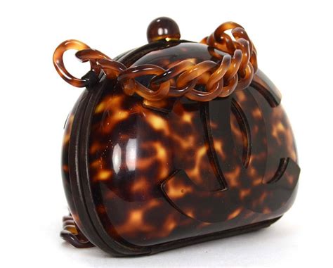 chanel tortoise shell shoulder bag|Chanel Vintage Brown Tortoiseshell CC Mini Evening Bag .